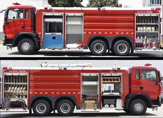 Sinotruk HOWO 12T Tanque de água Combate a incêndios Caminhão de incêndio Motor de incêndio Veículo especializado Preço China Fábrica