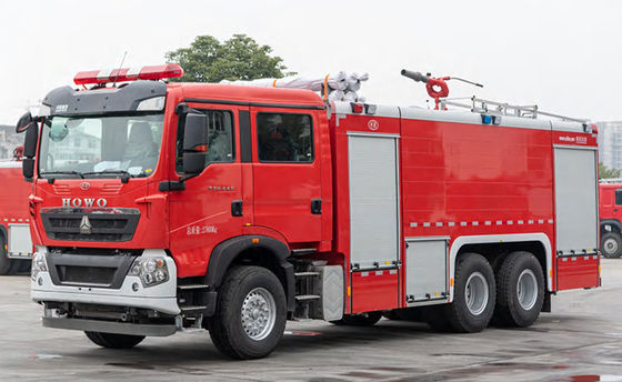 Sinotruk HOWO 12T Tanque de água Resgate Caminhão de combate a incêndios Boa qualidade China Fábrica